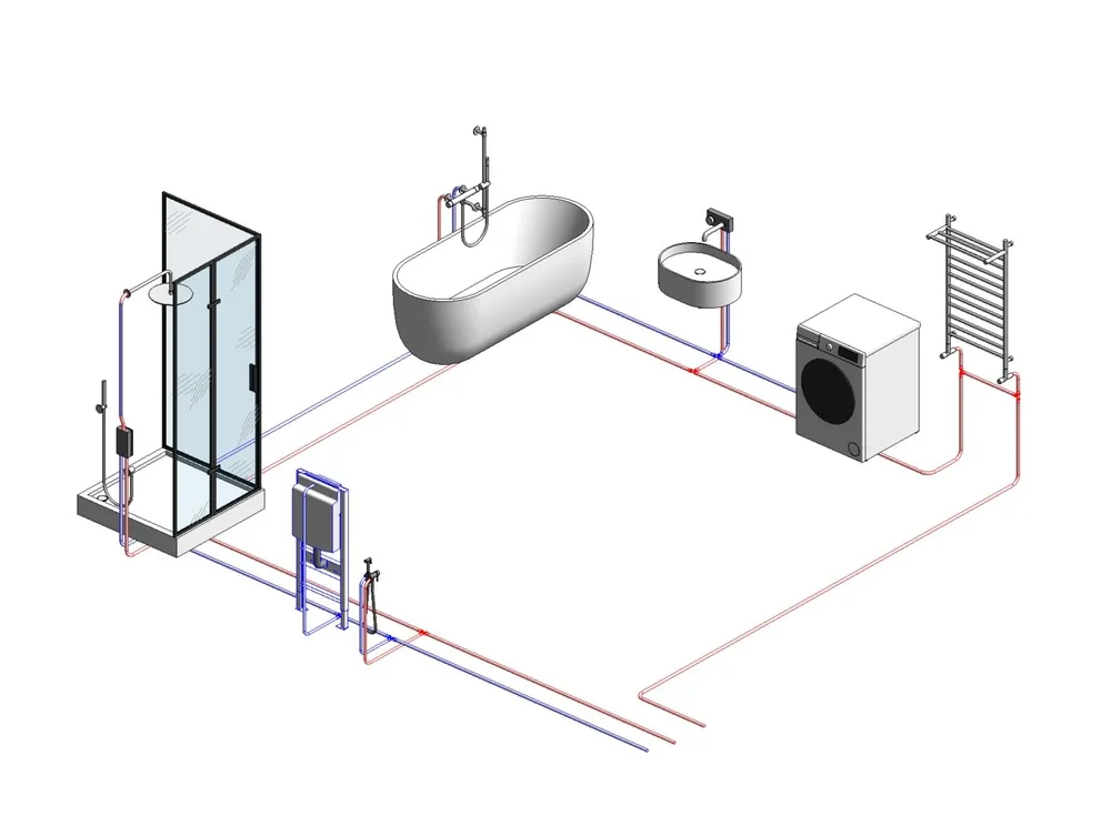 Монтаж водоснабжения